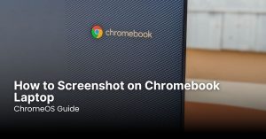 How to Screenshot on Chromebook Laptop: ChromeOS Guide