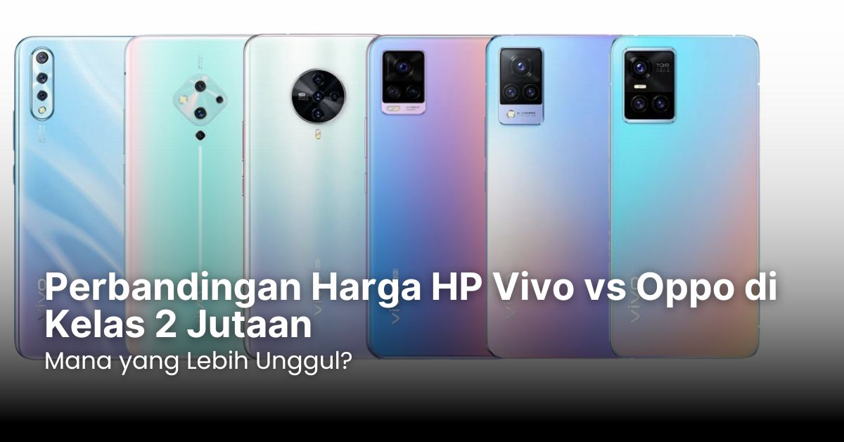 Perbandingan Harga HP Vivo vs Oppo di Kelas 2 Jutaan: Mana yang Lebih Unggul?